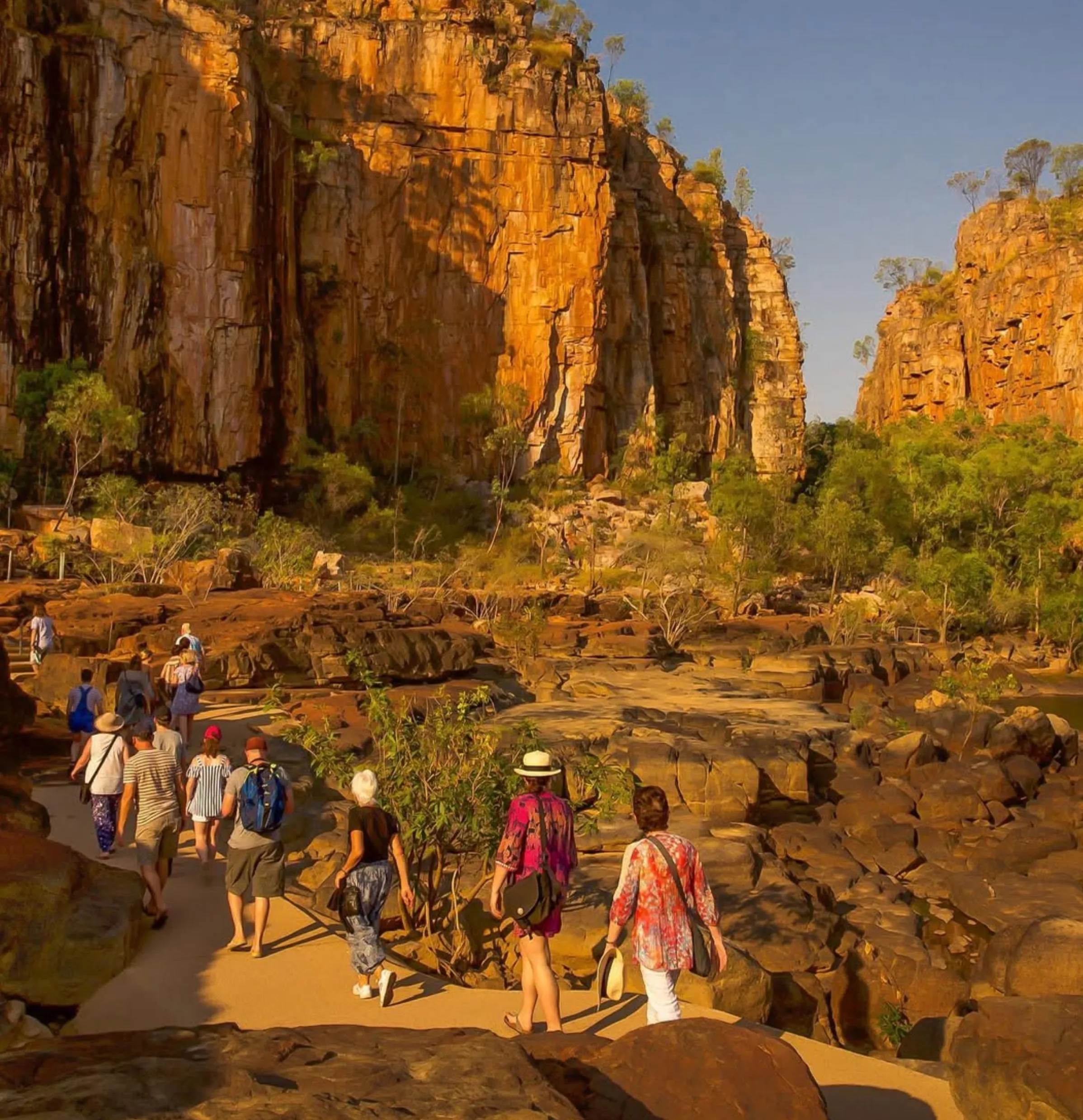 walking trails, Kakadu