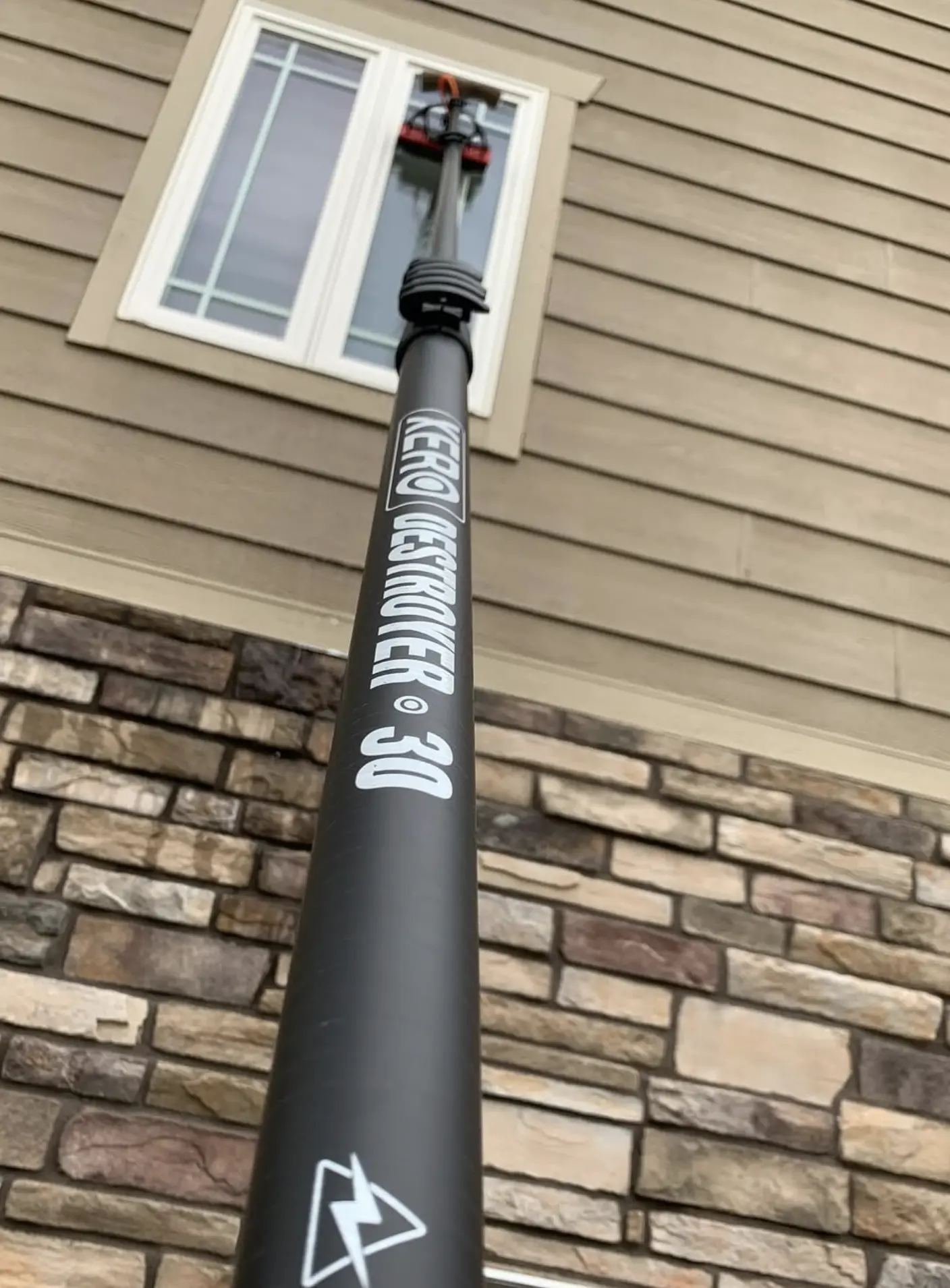 water fed pole window cleaning