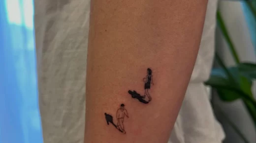 fine line tattoo shading